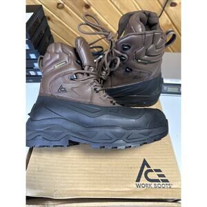 M5.5/W7 ACE WORK BOOTS MAMMOTH IV CT Unisex  Brown Medium